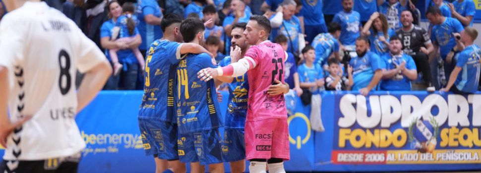 El Servigroup Peñíscola FS golea al Ribera Navarra y sigue lanzado (9-1)
