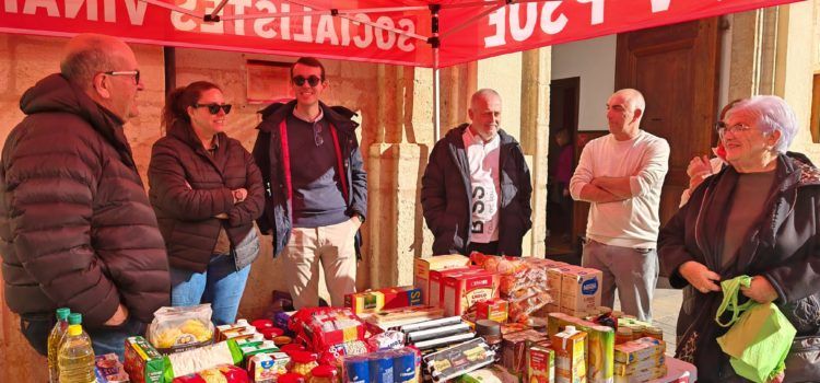 Èxit de les iniciatives solidàries nadalenques organitzades per Joves Socialistes de Vinaròs