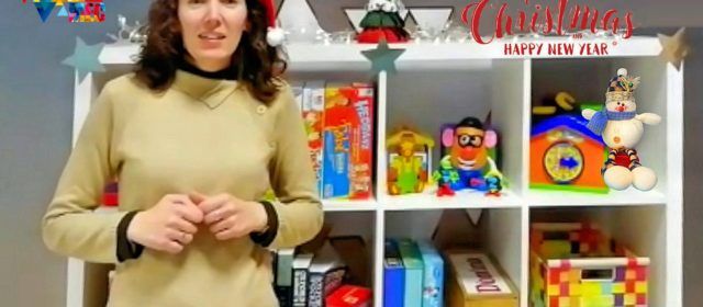 Cristel Castejón, professora de My English Class a Roquetes, sorprén amb un vídeo nadalenc