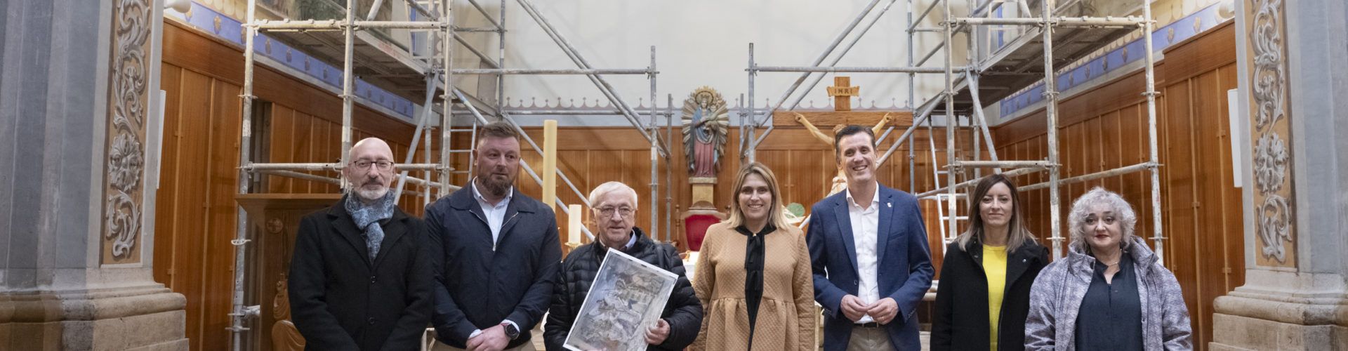 La Diputació de Castelló recupera l’esplendor de les Sargues de Quaresma de l’Església Parroquial de Sant Jaume de Sant Jordi