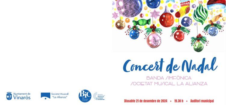 El dissabte, concert de Nadal de La Alianza