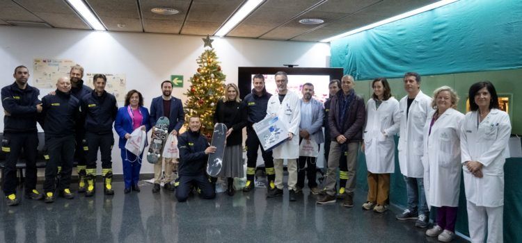 La Diputació de Castelló acosta la il·lusió de Nadal als xiquets hospitalitzats als centres de Castelló, Vila-real i Vinaròs