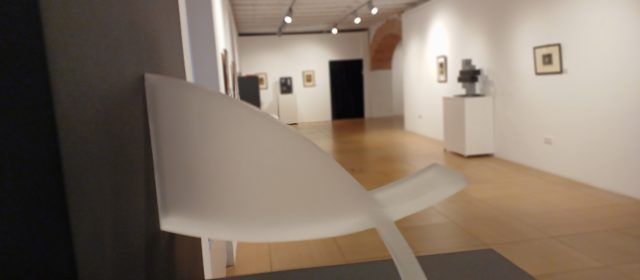 ‘Almas gemelas’: l’escultura de García Lahoz uneix Goya i Shevchenko al Mucbe