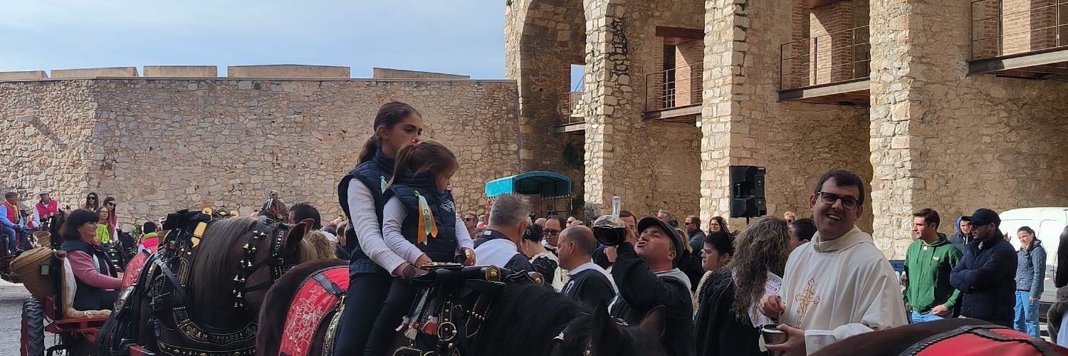 Peñíscola celebra la Bendición de los animales, con motivo de San Antonio Abad