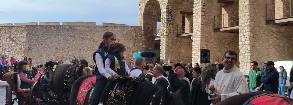 Peñíscola celebra la Bendición de los animales, con motivo de San Antonio Abad