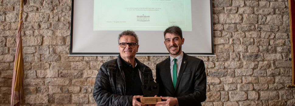 Ximo Dolz i Fran Medina reben la creu de Santa Llúcia 2025