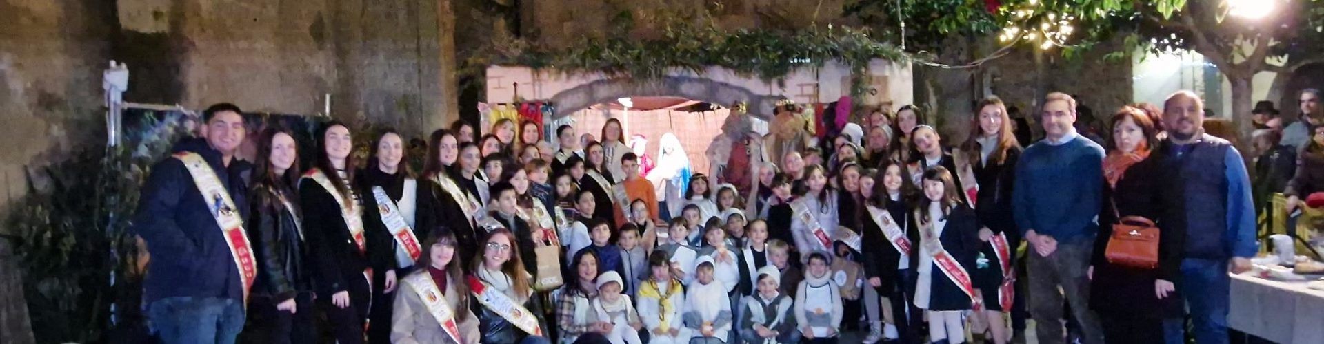 El betlem vivent de Les Camaraes rep els Reis Mags