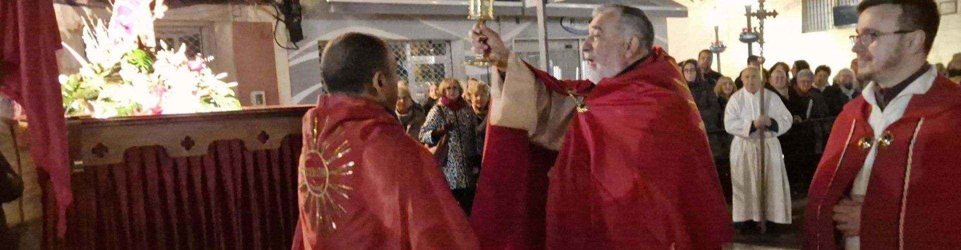 Rebuda i processó de la relíquia de Sant Sebastià