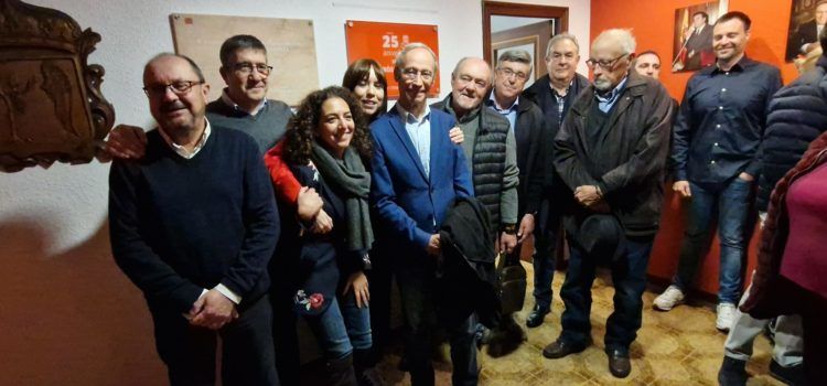 Diana Morant i Patxi López han participat a Vinaròs en el 25è aniversari de la seu comarcal del PSPV PSOE