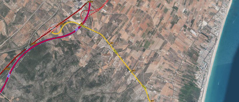 La Generalitat destina 340.793 euros en el proyecto de construcción para la mejora de la funcionalidad de la CV-141 de acceso a Peñíscola