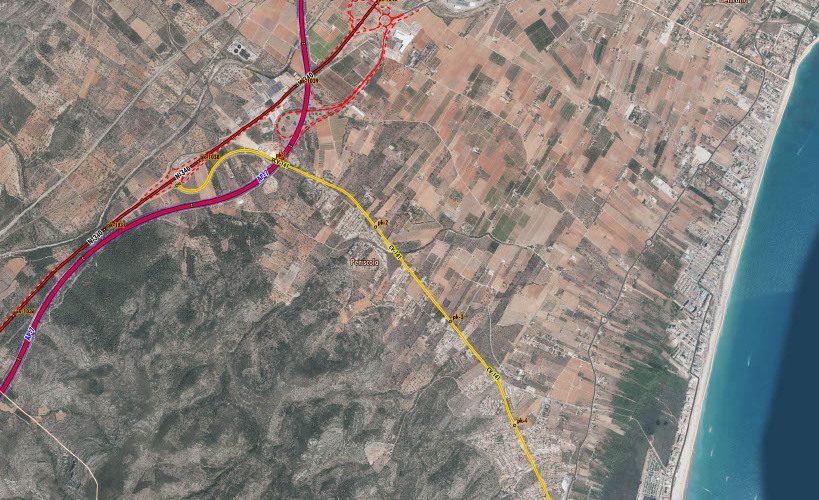 La Generalitat destina 340.793 euros en el proyecto de construcción para la mejora de la funcionalidad de la CV-141 de acceso a Peñíscola