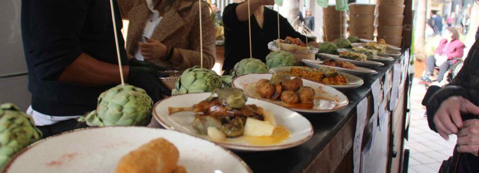 Segunda jornada en Benicarló del Mercado Gastronómico tras el gran éxito de ayer sábado