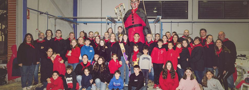 Preparat a Benicarló el dimoni de la Festa de Sant Antoni 2025