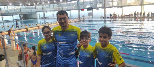 El Club Natació Benicarló participa en el control libre Alevín