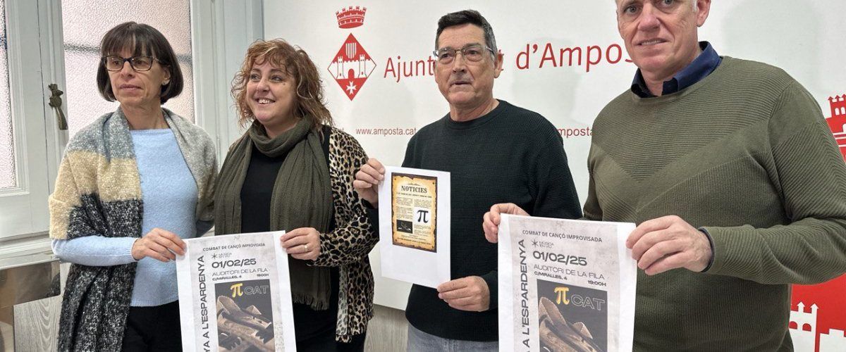 Amposta acollirà el primer combat de cançó improvisada de les Terres de l’Ebre