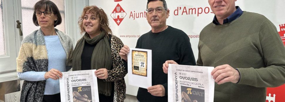 Amposta acollirà el primer combat de cançó improvisada de les Terres de l’Ebre