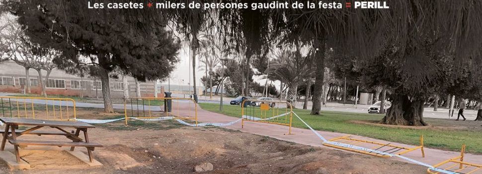 PSPV Vinaròs denuncia que un clot a Fora Forat suposa un risc a les portes del Carnaval