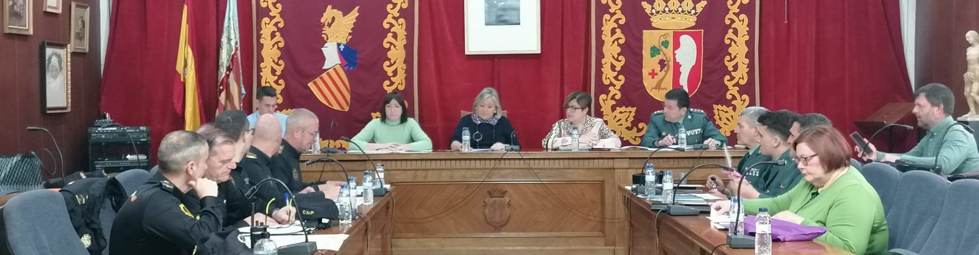Vinaròs celebra la Junta de Seguretat Local amb motiu de la celebració del Carnaval