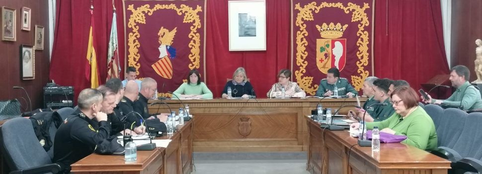 Vinaròs celebra la Junta de Seguretat Local amb motiu de la celebració del Carnaval