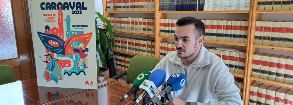 L’Ajuntament d’Alcalà-Alcossebre presenta el cartell i les novetats del Carnaval 2025