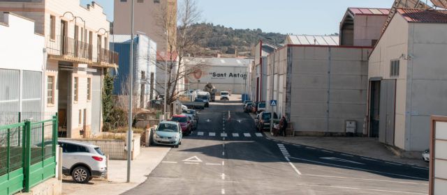 L’Ajuntament de Morella ha renovat el 60% de l’asfalt del polígon industrial en un any