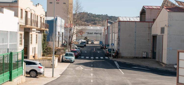L’Ajuntament de Morella ha renovat el 60% de l’asfalt del polígon industrial en un any