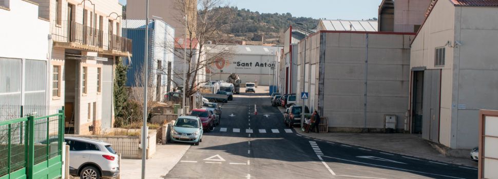 L’Ajuntament de Morella ha renovat el 60% de l’asfalt del polígon industrial en un any