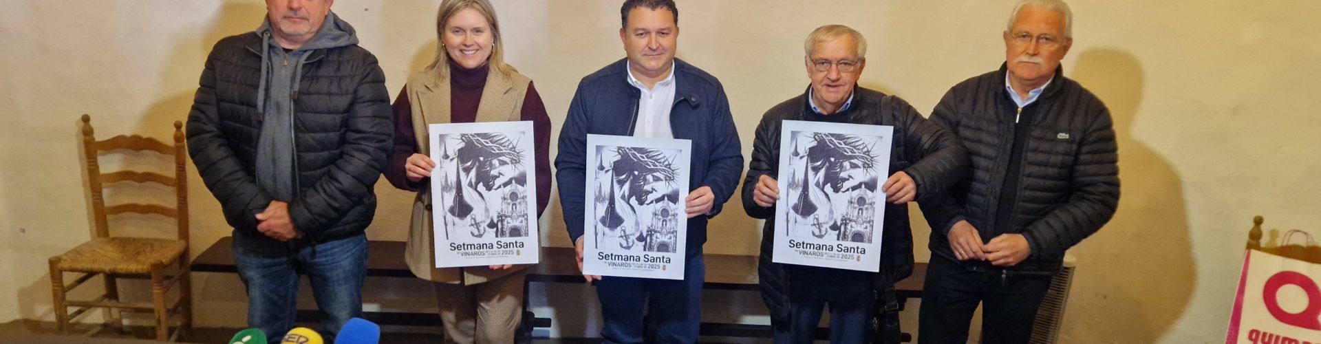 Torna La Passió d’Ulldecona a la Setmana Santa de Vinaròs, on han participat 45 obres en el concurs de cartells