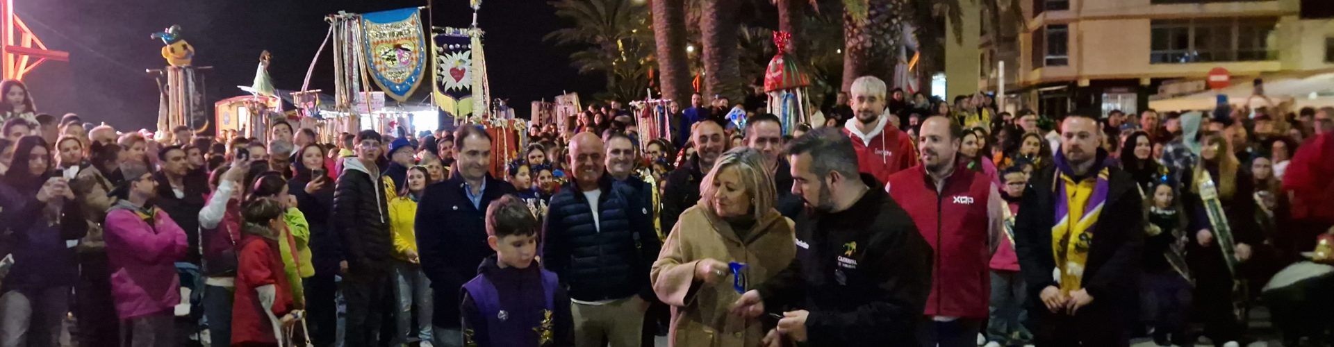 Inauguració del recinte de casetes de comparses