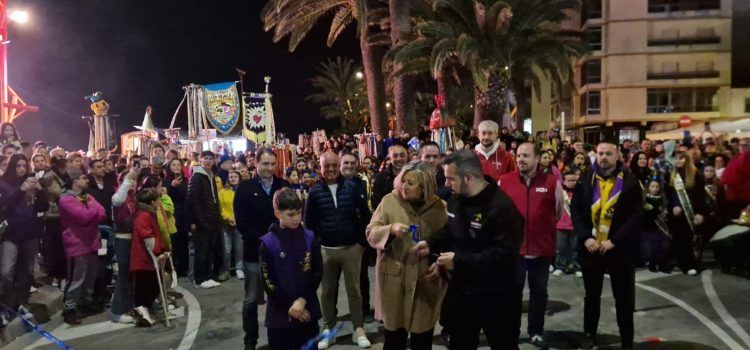 Inauguració del recinte de casetes de comparses