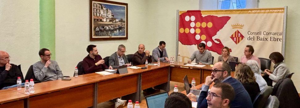 El Baix Ebre celebra el primer Consell d’Alcaldies del 2025 on es presenta el nou projecte de serveis socials