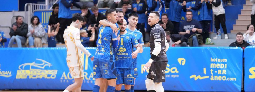 El Servigroup Peñíscola FS recupera la segunda plaza tras ganar al Manzanares (3-1)