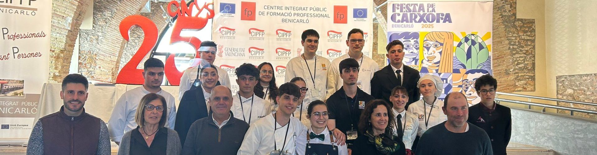 Molt bon nivell en el 12é Concurs gastronòmic de la Carxofa al CIPFP de Benicarló