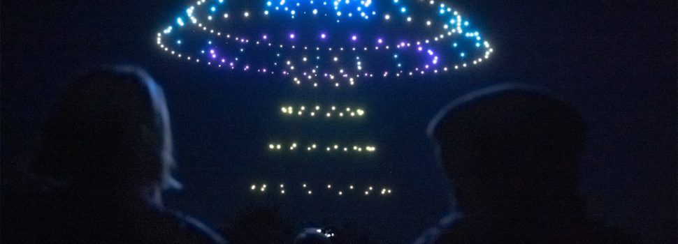 Vinaròs dona inici a la setmana gran del Carnaval amb un espectacular show de drons