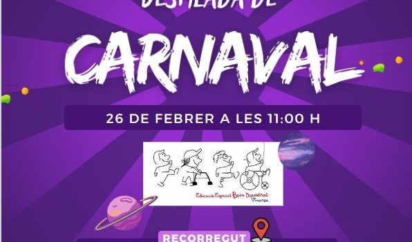 Gran desfilada de Carnestoltes del CEE Baix Maestrat