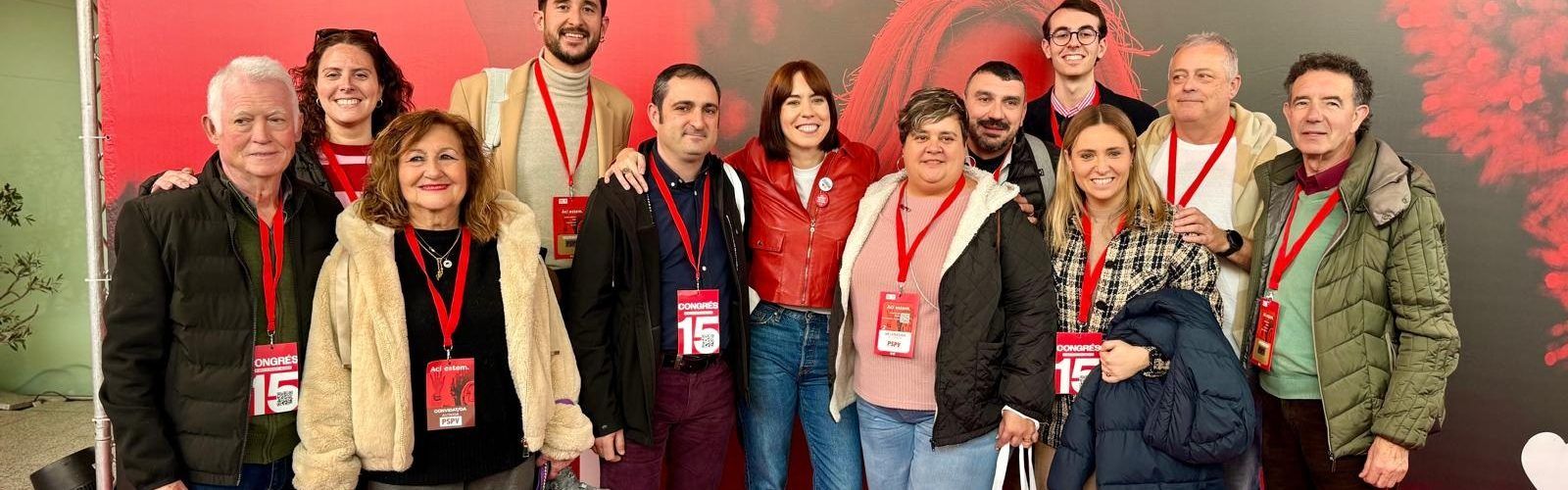 El PSPV celebra el seu Congrés de País a València amb representació de Vinaròs
