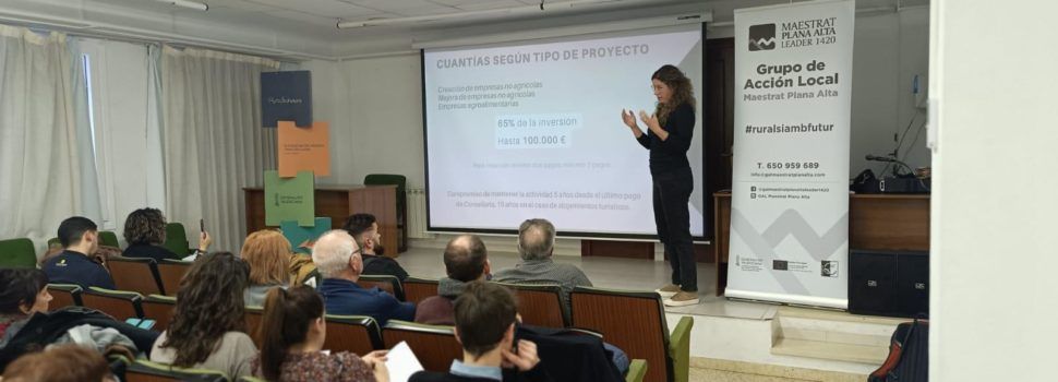 EL GAL Maestrat Plana Alta prepara la convocatoria LEADER y concluye sus jornadas en Sant Mateu