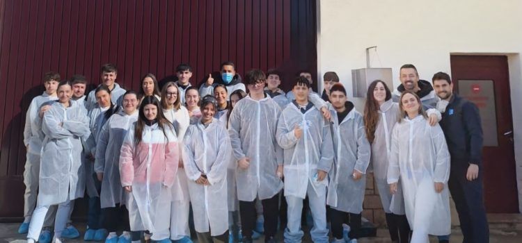 Alumnat de l’IES Leopoldo Querol visita l’empresa Gil Comes