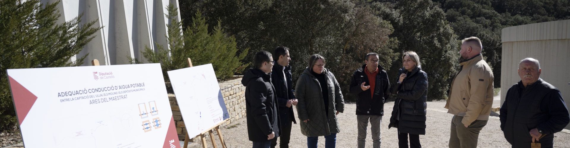La Diputació posa fi a les deficiències hídriques a Ares amb l’adequació de la xarxa de subministrament d’aigua potable
