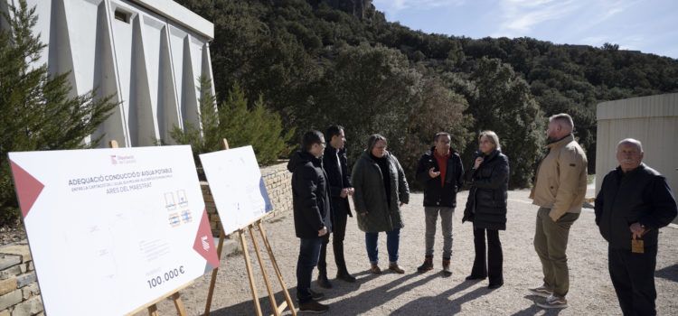 La Diputació posa fi a les deficiències hídriques a Ares amb l’adequació de la xarxa de subministrament d’aigua potable