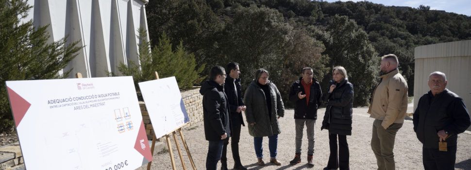 La Diputació posa fi a les deficiències hídriques a Ares amb l’adequació de la xarxa de subministrament d’aigua potable