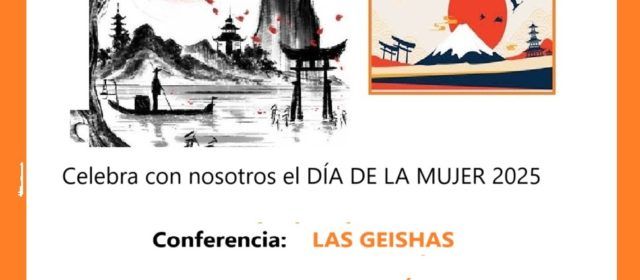 Conferència “Geishas”, basada en el seu nou llibre “Poemas, historias y leyendas de Japón”