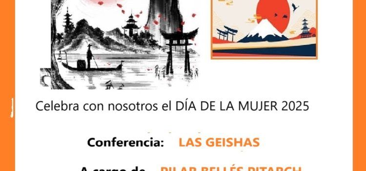 Conferència “Geishas”, basada en el seu nou llibre “Poemas, historias y leyendas de Japón”