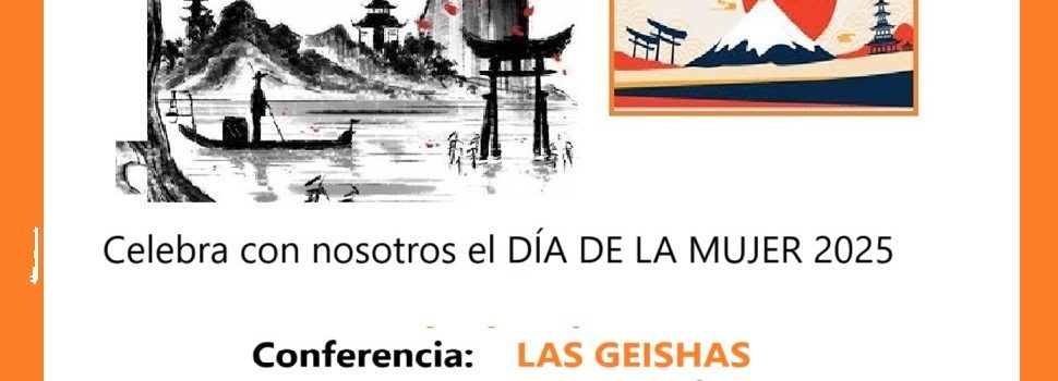 Conferència “Geishas”, basada en el seu nou llibre “Poemas, historias y leyendas de Japón”