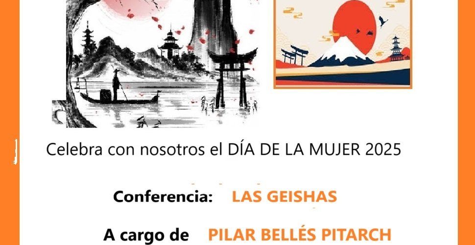 Conferència “Geishas”, basada en el seu nou llibre “Poemas, historias y leyendas de Japón”