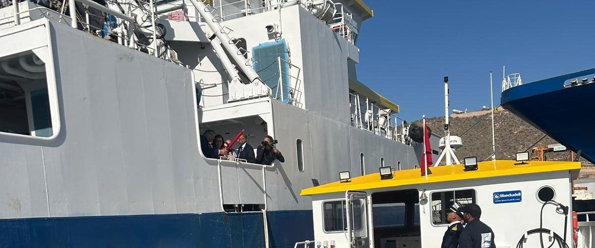 El govern del Marroc beneeix el nou catamarà per a l’aqüicultura construït a Vinaròs
