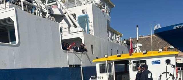 El govern del Marroc beneeix el nou catamarà per a l’aqüicultura construït a Vinaròs