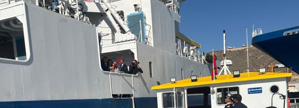 El govern del Marroc beneeix el nou catamarà per a l’aqüicultura construït a Vinaròs