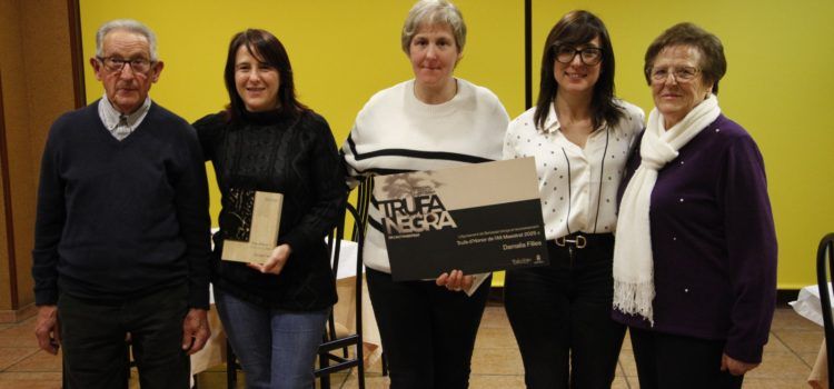 La XXI Mostra de la Trufa de l’Alt Maestrat reconeix la trajectòria de Damalia Filles amb la Trufa d’Honor 2025