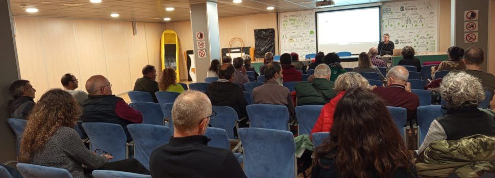 Daniel Gascó conduí el cine-fòrum per Palestina promogut pel Grup de Suport a Palestina de Vinaròs